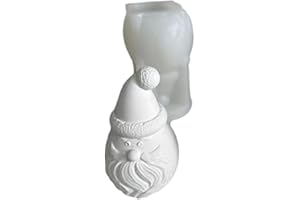 Santa Clause/Snowman Shaped Silicone Soap Mold Molds Clay Making Molds Mold