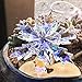 XIANGBAN Ice Smurfs Crystal Snowflake Ornaments Home Decor Winter Decoration (2019-Multicolor)