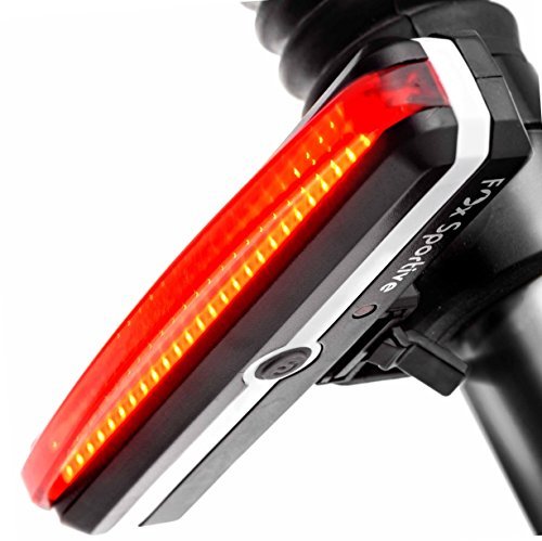 Rear Bike Light USB Rechargeable, Red LED Bicycle Tail Light
