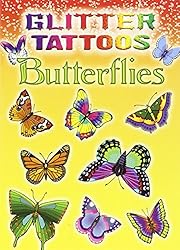 Dover Publications-Glitter Tattoos Butterflies
