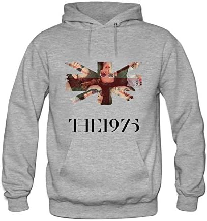 Women's Sweatshirt the 1975 Hoodies XL Grey