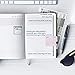 Little More Undated Daily Planner - Helps you Set Goals, Increase Productivity & Manage Time - Includes Calendar Stickers - Hourly Undated Planner, Notebook & Agenda - A5 (5.5”x8.5
