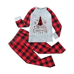 Christmas Pajamas for Family Pjs Matching Sets for