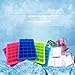 Daixers Silicone Ice Cube Tray Molds,24-Cube Trays,Pack of 2 (Green & Blue)