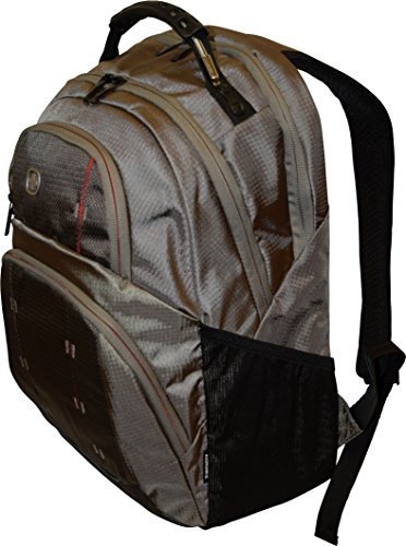 Wenger SwissGear Tandem Backpack With 16" Laptop Pocket -Taupe - Thumbnail 2