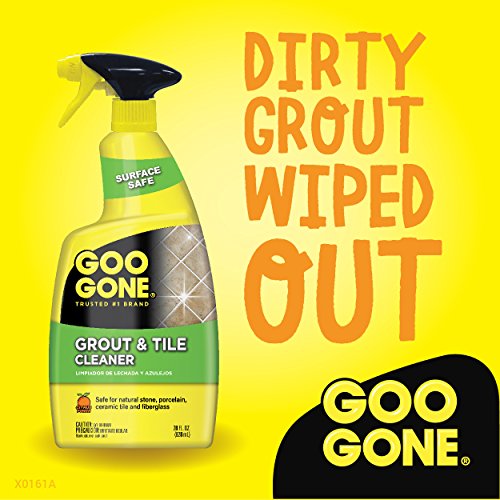 Goo Gone Grout and Tile Cleaner 28 Ounce Removes Tough Stains Dirt