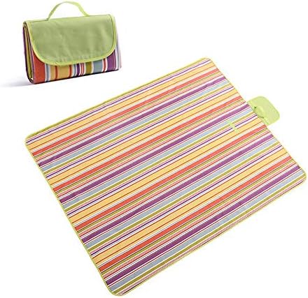 Hdcwz Picnic Mat Outdoor Convenient Spring Tour Wild Donkey Outing Waterproof Field Camp Mat Foldable Beach Moisture Proof Mat Beach Mat Sand Free Waterproof Mats Large Sandless Fold
