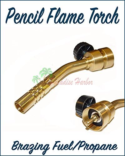 Paradise Harbor Pencil Flame Torch MULTI-PURPOSE Brazing Fuel/Propane Solderin Welding Torch