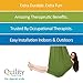 Quility Indoor Therapy Swing for Kids with Special Needs | Lycra Snuggle Swing | Cuddle Hammock for Children with Autism, ADHD, Aspergers | Ideal for Sensory Integration (Up to 165lbs, Green)