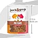 Jack&Pup Prime Extra Thick Whole Pig Ears Odor Free Dog Treats, (8 Pack) – Premium Grade Long Lasting All Natural and Unflavored Gourmet Dog Treat Chews – Fresh & Tasty Low-Calorie Treat