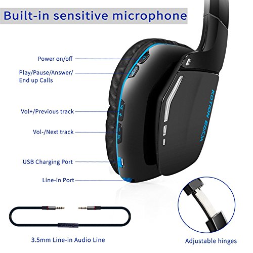 Weton-Bluetooth-Gaming-Headset-V41-Wireless-Headphones-with-Microphone-for-iPhone-Android-Computer-and-PS4