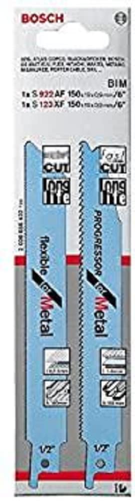 Bosch 2608656433 Sabre Saw Blade Set (2-Piece)