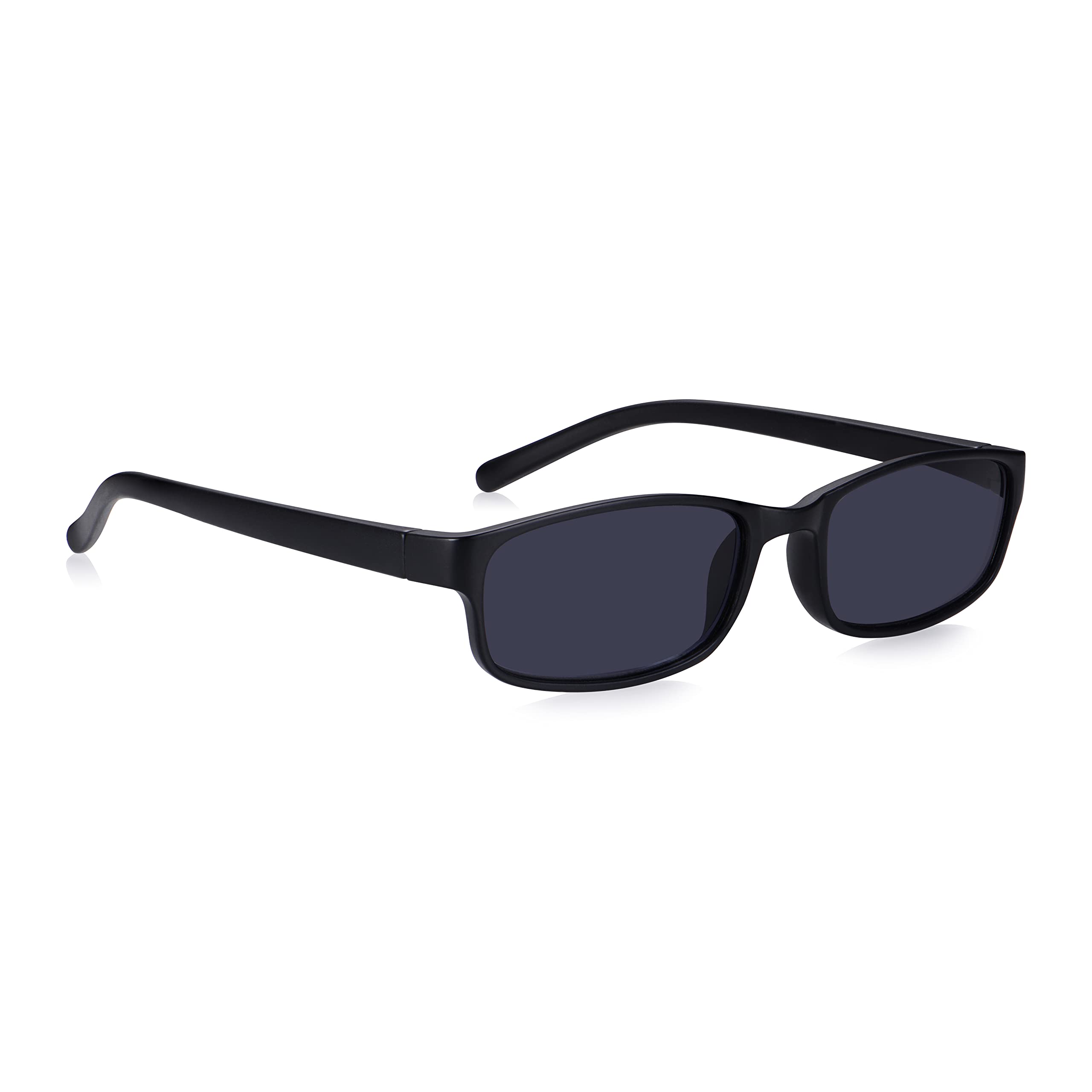 Read Optics 1.0 Reading Sunglasses for Women & Men, Classic Matt Black Essential Summer Readers, UV & Sun Protection for your Eyes