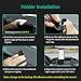 GETIHU Car Phone Holder, Universal Dashboard Magnetic Phone Mount for Car, 360° Rotatable Hands Free Cell Phone Car Holder for GPS