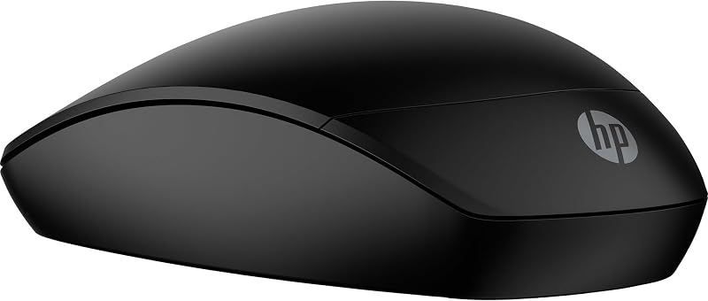 230 Slim Mouse Wireless, Connessione con Dongle USB-A a 2,4 GHz, Multi-dispositivo, Fino a 1600 dpi, Autonomia fino a 18 mesi, Sensore ottico, 3 Pulsanti, Windows 10, 11 e macOS, Nero