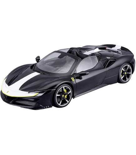 Amazon.com: Ferrari 458 Italia Spider Matt Black Elite Edition 1