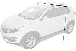 RHINO RACK Rhino-Rack Universal Side Loader for One Person Loading of Kayaks, Canoes, SUP Paddleboards, Surfboards, Ladders, Lumber; Fits Most Roof Racks Includes 6 Rack Adapters, Foam Pad & Quick Strap (RUSL)