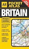 Front cover for the book Britain Pocket Atlas by Automobile Association