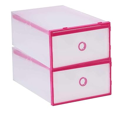 Amazon Com Foonee Clear Shoe Storage Boxes Drawer Shoe Box