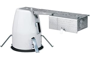NORA LIGHTING Nora Line Voltage 4" Non-IC Remodel Recessed Housing