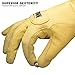 Youngstown Glove Company Leather Utility Plus Double Layered Long Cuff Work Gloves For Men,Arc Rated - Tan, Large,Brown