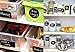 RZSAIDA Chalkboard, 40 Premium Waterproof Peel and Stick for Jars, Pantries, Craft Rooms Black, 40-PACK FANCY LABELS