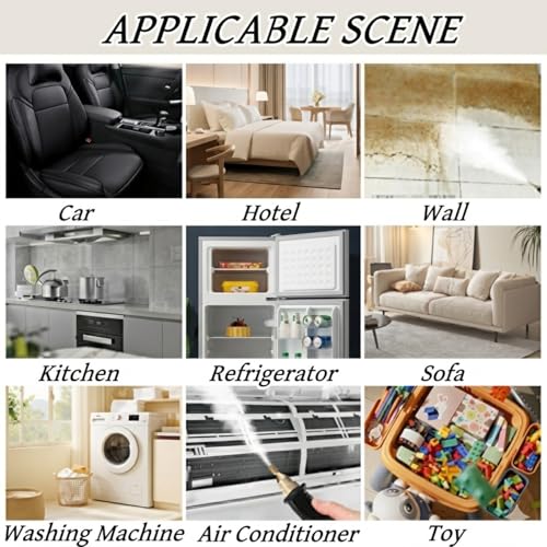 Foandbevi 7 in 1 Handheld Steam Cleaner for Home, 2500W High Pressurized Steamer for Cleaning, 6-Level Multipurpose Steam Cleaner for Car Floor Upholstery Kitchen Bath