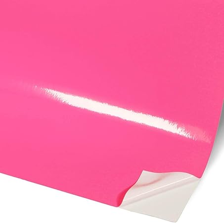 Amazon 5枚入り 03 蛍光ピンク 桃色 蛍光シート 約a4サイズ カッティングシール カッティングステッカー ステッカーシート 蛍光カラーカッティング用シート 蛍光シール 粘着シート 屋内用 ステッカー デカール 車 バイク