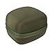co2CREA Hard Travel Storage Carrying Case Bag replacement for Howard Leight Impact Sport OD Electric Earmuff (Green)