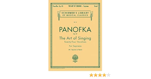 The Art Of Singing Twenty Four Vocalises For Soprano Mezzo - 