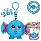 Whiffer Squishers Ima Bubblepopper Slow Rising Squishy Toy Blue Raspberry Bubble Gum Scented Backpack Clip