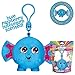Whiffer Squishers Ima Bubblepopper Slow Rising Squishy Toy Blue Raspberry Bubble Gum Scented Backpack Clip