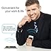 Mifo U5 PLUS Bluetooth Headphones In Ear - Magnetic Aluminum Design IPX7 Waterproof apt-X Earphone - 8 Hours Playtime Noise Canceling NFC Sports Stereo Headset with Mic - Great for Sports -Red