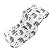Baby Seat Liner for Stroller,Super Light Baby Seat Pad,Breathable Soft Cushion Double Sides Use 31''x 13''(Bear)