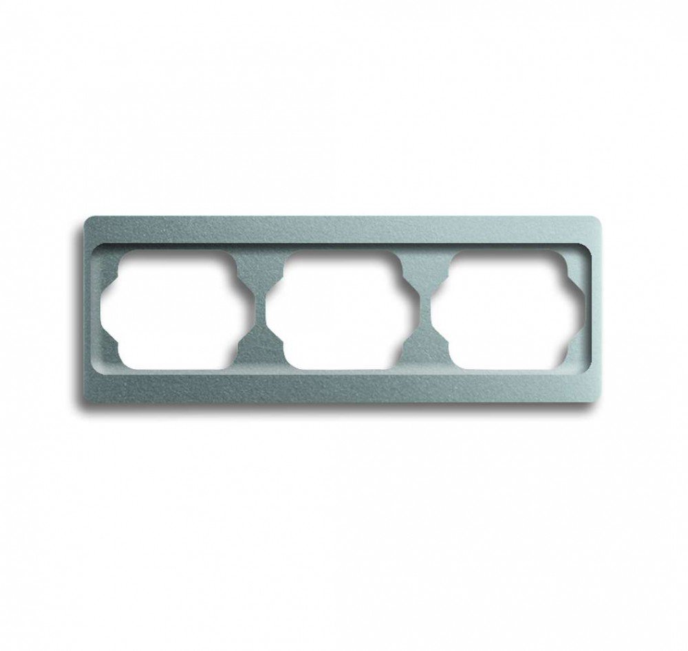 Busch-Jaeger 1723KA-266 Frame 3gang alpha exclusive, horizontal, titanium