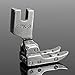 Tinksky Roller Foot Presser Snap-On High Shank Leather Sew Accessories for Singer Juki Industrial Sewing Machine