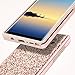 UrbanDrama Galaxy S8 Plus Case, Luxury Glitter Sparkly Crystal Rhinestone Dual Layer High Impact Hard PC Soft TPU Bumper Anti-Slip Shockproof Protective Case for Samsung Galaxy S8 Plus, Rose Gold
