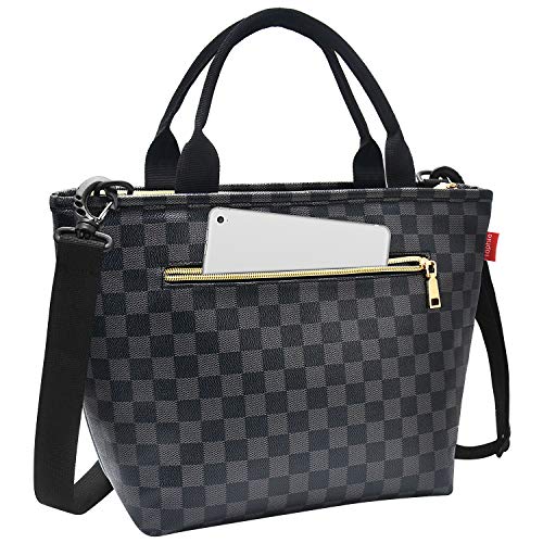 Insulated Lunch Bag, Large Capacity Lunch Tote Box With Removable Shoulder Strap Multi-functional Waterproof Thermal Cooler Leak proof Liner Reusable Lunch Bag for Men Women Work Picnic Hiking - Thumbnail 7