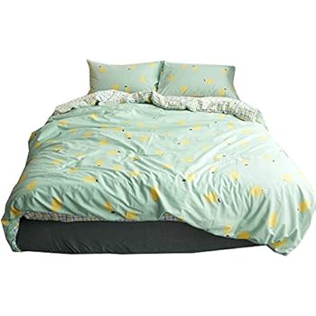 Amazon.com: BuLuTu Lemon Fruit Print Kids Bedding Duvet