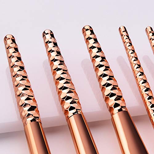 image for Seaintheson Makeup Brushes Set, 6 Pcs Makeup Brushes With Honeycomb Ro