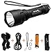 ThorFire C8s Powerful Flashlight 900 Lumens XML2 Led Light with Rechargeable 18650 Battery, USB Charger , Bike Light Mount For Cycling Camping Hiking Emergency