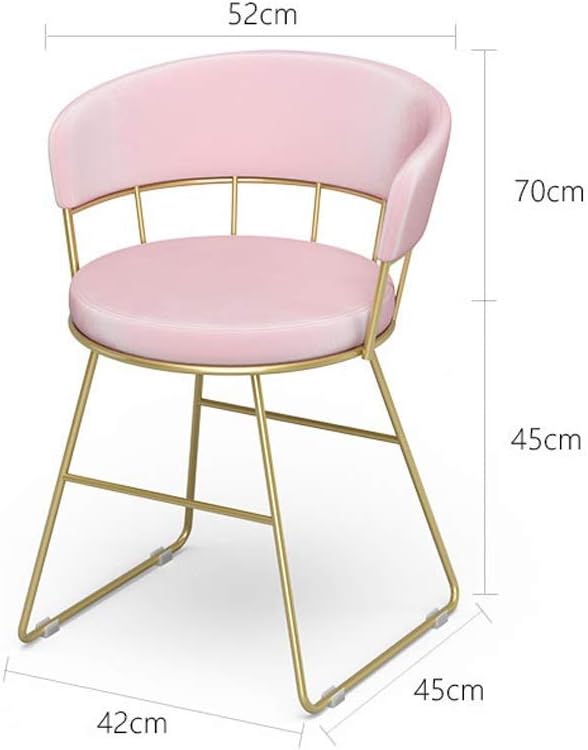 WZC Stühle Moderner minimalistischer Make-up-Stuhl Schminktisch Hocker