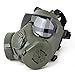 WMX Tactical Paintball Full Face Mask M50 Adjustable Strap with 2 Breathable Fans (Army Green)