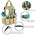 INNO STAGE Gardening Tools Set and Organizer Tote Bag with 10 Piece Garden Tools,Best Garden Gift Set,Vegetable Gardening Hand Tools Kit Bag with Garden Digging Claw Gardening Glovesthumb 2