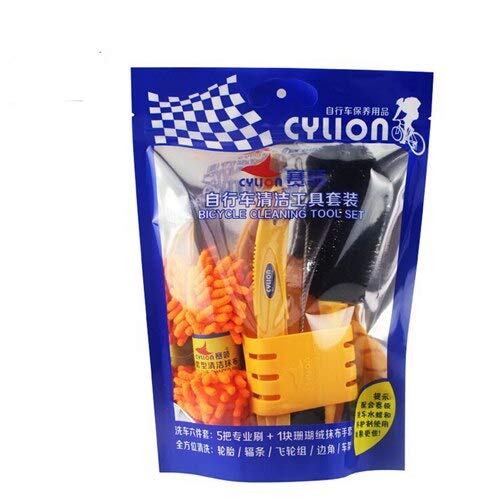 Generic 2017 CYLION Bicycle Chain Cleaner Cycling Clean Tire Brushes Tool Kits Set Mountain Road Bike Cleaning Gloves… 1 Generic 2017 CYLION Bicycle Chain Cleaner Cycling Clean Tire Brushes Tool Kits Set Mountain Road Bike Cleaning Gloves…