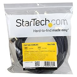 StarTech.com 14ft CAT6a Ethernet Cable - 10 Gigabit