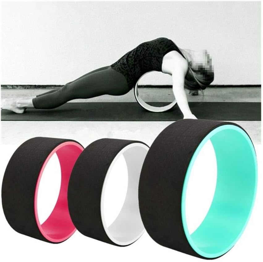 TPE Yoga Circle Professional Waist Shape Bodybuilding Yoga Wheel Fitness Equipment Pilates Yoga Circles Back Training