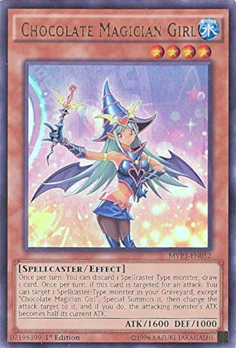 Yu-Gi-Oh! - Chocolate Magician Girl - MVP1-EN052 - Ultra Rare - Unlimited Edition - The Dark Side of Dimensions Movie Pack