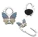 Catsayer 3PC Butterfly Purse Handbag Hook Folding Hanger for Women Gift Foldable Shoulder/Handbag/Backpack Purse Hangers Table Chair Holder Hook