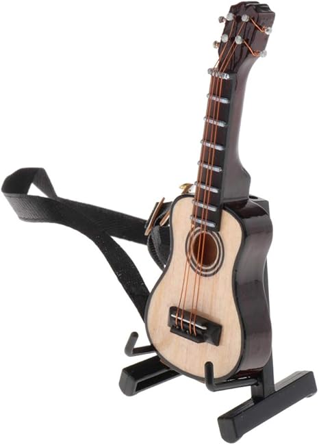 Amazon Tachiuwa Diy ドールハウス ギター モデル 1 12スケール 音楽室 ミニチュア 楽器 手作りキット プラモデル 通販